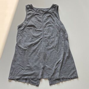 Athleta Heather Gray Swing Back Tank Top. Size M